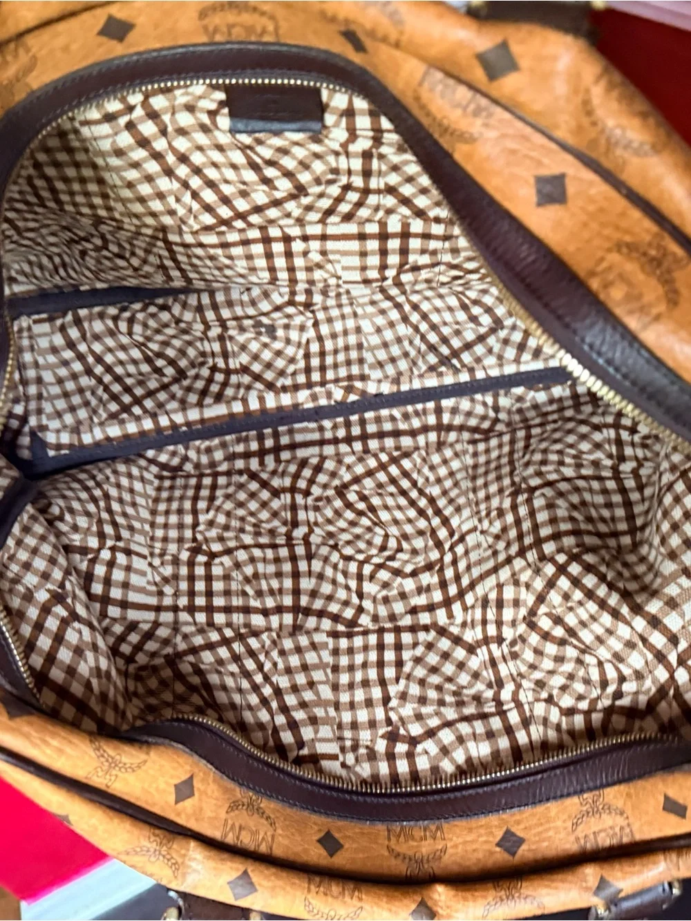 MCM laptop briefcase